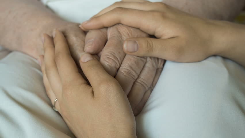 Hands Sex Old Woman